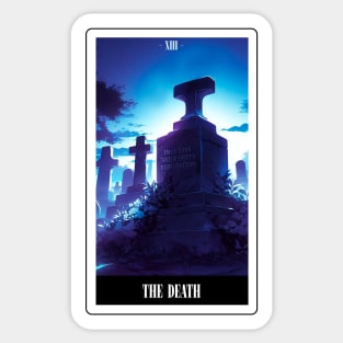 the death - swiftie tarot card Sticker